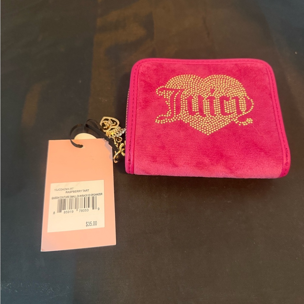Juicy Couture queen couture Pink Wallet